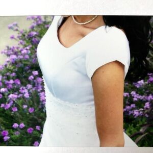 White wedding dress. Size 0